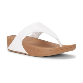 Lulu Leather Toe-Post Sandals
