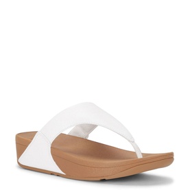 Lulu Leather Toe-Post Sandals