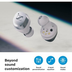 Momentum True Wireless 4 White Silver