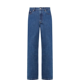 Martin High-Rise Straight Leg Jeans