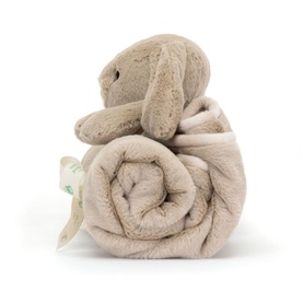 Bashful Beige Bunny Blanket