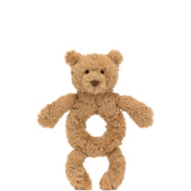 Bartholomew Bear Ring Rattle 18cm