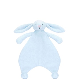 Bashful Baby Blue Bunny Comforter