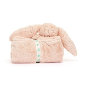 Bashful Blush Bunny Blanket