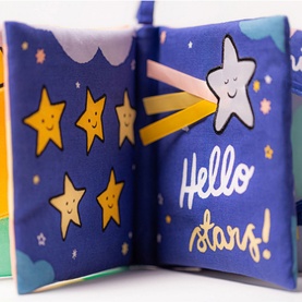 Hello Moon Fabric Book