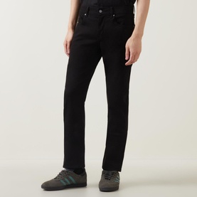 Standard Mid-Rise Straight Leg Jeans