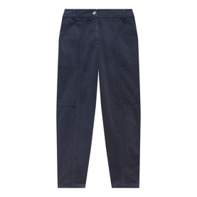 High-Rise Tapered Chinos