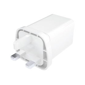 Essentials Duel USB-C 50w Plug White