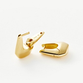 Lucy Williams Arco Small Hoop Earrings