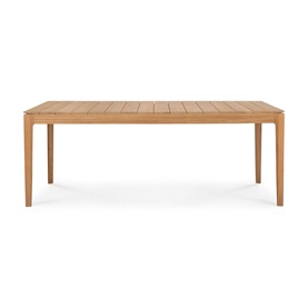 Bok Outdoor Dining Table 200x100cm Teak Rectangular