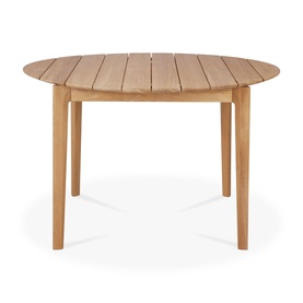 Bok Outdoor Dining Table 125cm Teak Round