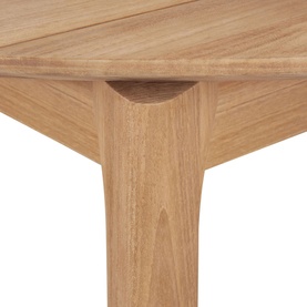 Bok Outdoor Dining Table 125cm Teak Round
