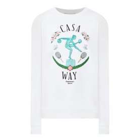 Statue en Marble Logo Sweatshirt