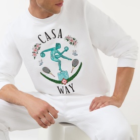 Statue en Marble Logo Sweatshirt