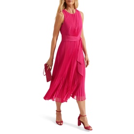 Simara Pleated Dress