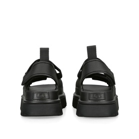 GoldenGlow Flatform Sandals