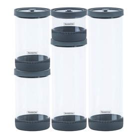 Five-Piece Glass Container Set with Vacuum lids