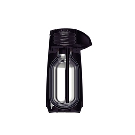 Thermal Flask with Interior Glass Container - Black