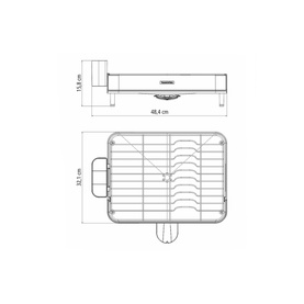 Polypropylene Dish Drainer Rack