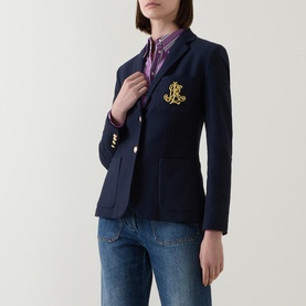 Anfisa Single-Breasted Blazer