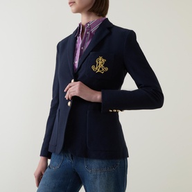 Anfisa Single-Breasted Blazer