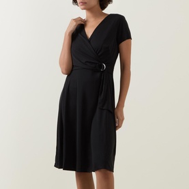 Karlee Wrap Mini Dress