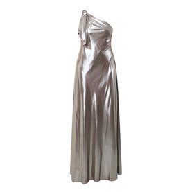Elzira One-Shoulder Gown