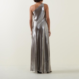 Elzira One-Shoulder Gown