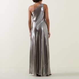 Elzira One-Shoulder Gown