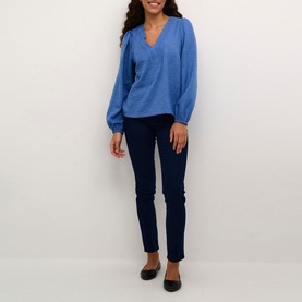 Elise Puff-Sleeved Blouse