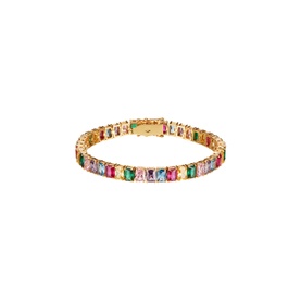 Rainbow Tennis Bracelet