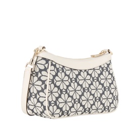 Flower Jacquard Shoulder Bag