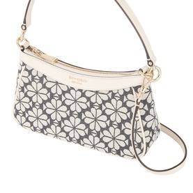 Flower Jacquard Shoulder Bag