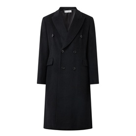 Whale Double-Breasted Overcoat