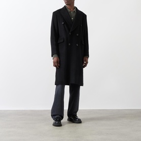 Whale Double-Breasted Overcoat