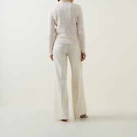 Montiva Logo Cable-Knit Sweater