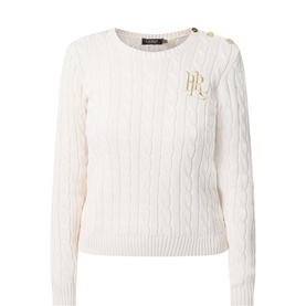 Montiva Logo Cable-Knit Sweater