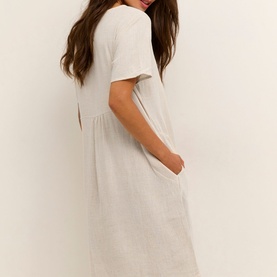 Liny Side-Pocket Casual Dress