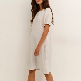 Liny Side-Pocket Casual Dress