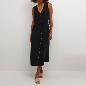 Liny Button-Through Dress
