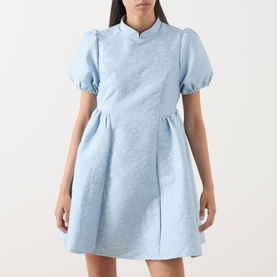 Nara Jacquard Mini Dress