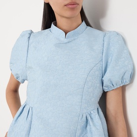 Nara Jacquard Mini Dress