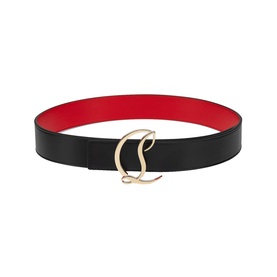 CL Logo Leather Belt