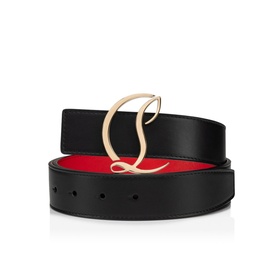 CL Logo Leather Belt