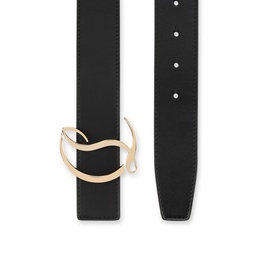 CL Logo Leather Belt