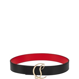 CL Logo Leather Belt