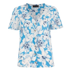 Lorenna Floral Print Blouse