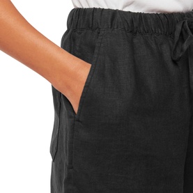 Drawstring Linen Shorts