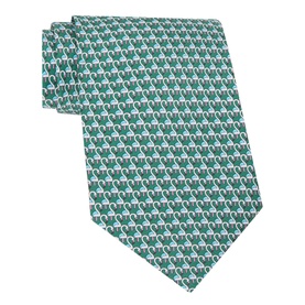 Swan Silk Tie