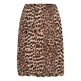 Amber High-Rise Leopard Skirt
